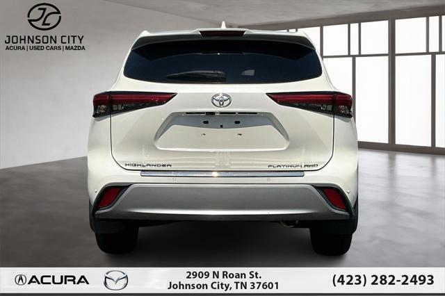 used 2021 Toyota Highlander car, priced at $34,779
