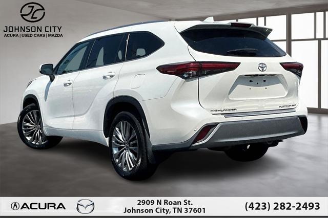used 2021 Toyota Highlander car, priced at $34,779