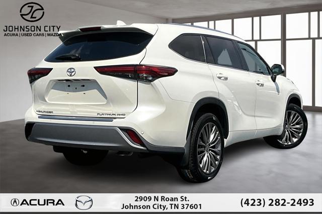 used 2021 Toyota Highlander car, priced at $34,779