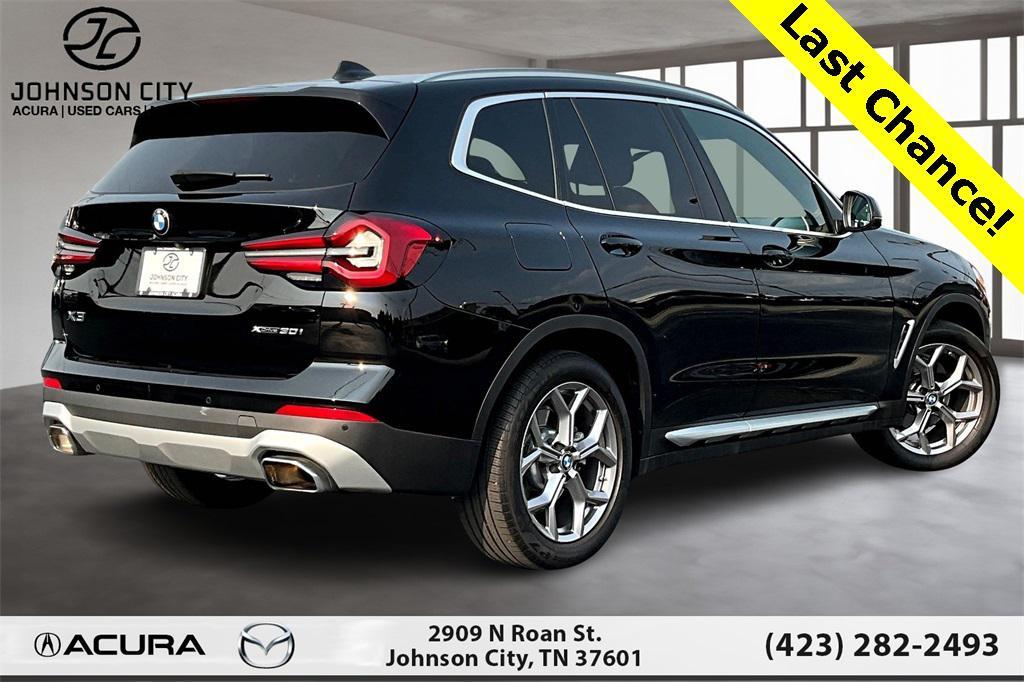 used 2022 BMW X3 car, priced at $24,929