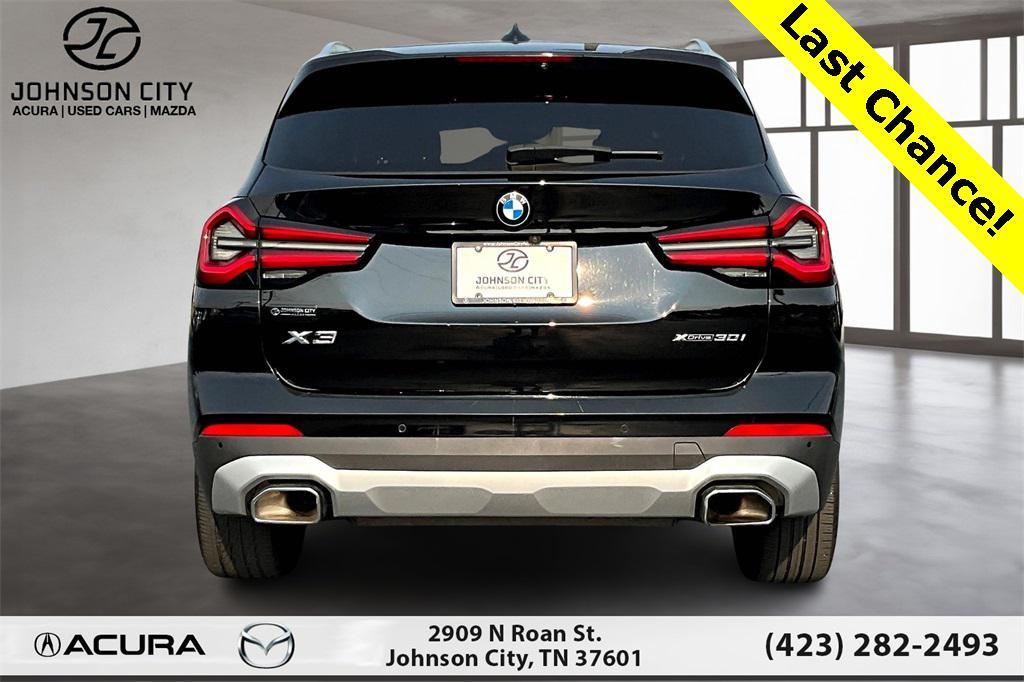 used 2022 BMW X3 car, priced at $24,929
