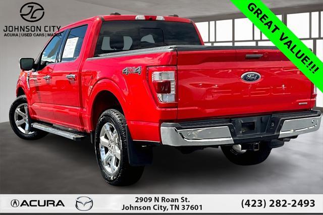 used 2021 Ford F-150 car, priced at $37,538