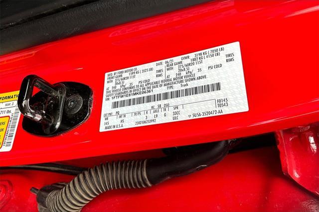 used 2021 Ford F-150 car, priced at $38,349