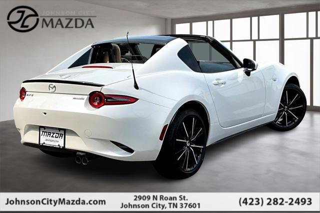 new 2025 Mazda MX-5 Miata RF car, priced at $40,265
