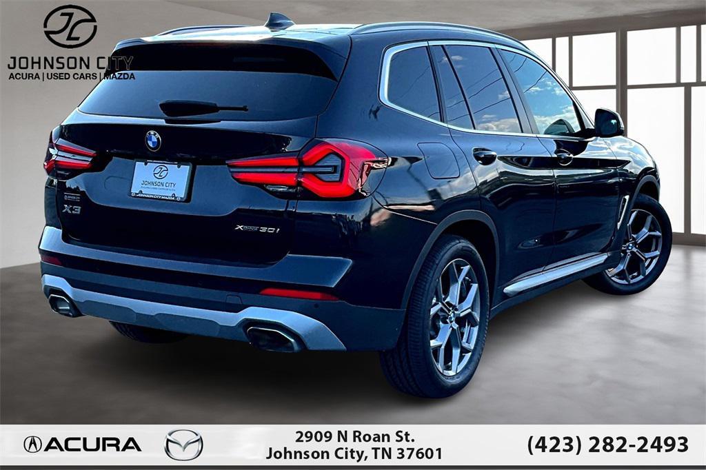 used 2022 BMW X3 car, priced at $30,954