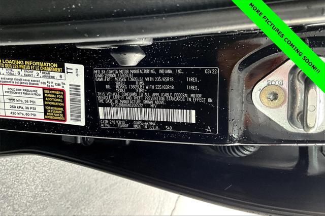 used 2022 Toyota Highlander car, priced at $34,956