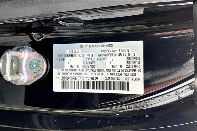 new 2024 Mazda MX-5 Miata RF car, priced at $38,690
