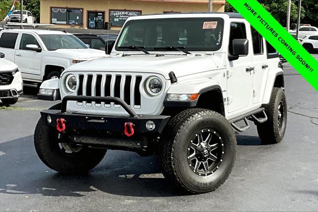 used 2018 Jeep Wrangler Unlimited car, priced at $25,977