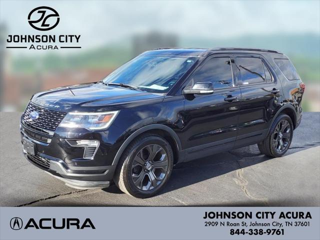 used 2018 Ford Explorer car, priced at $20,277