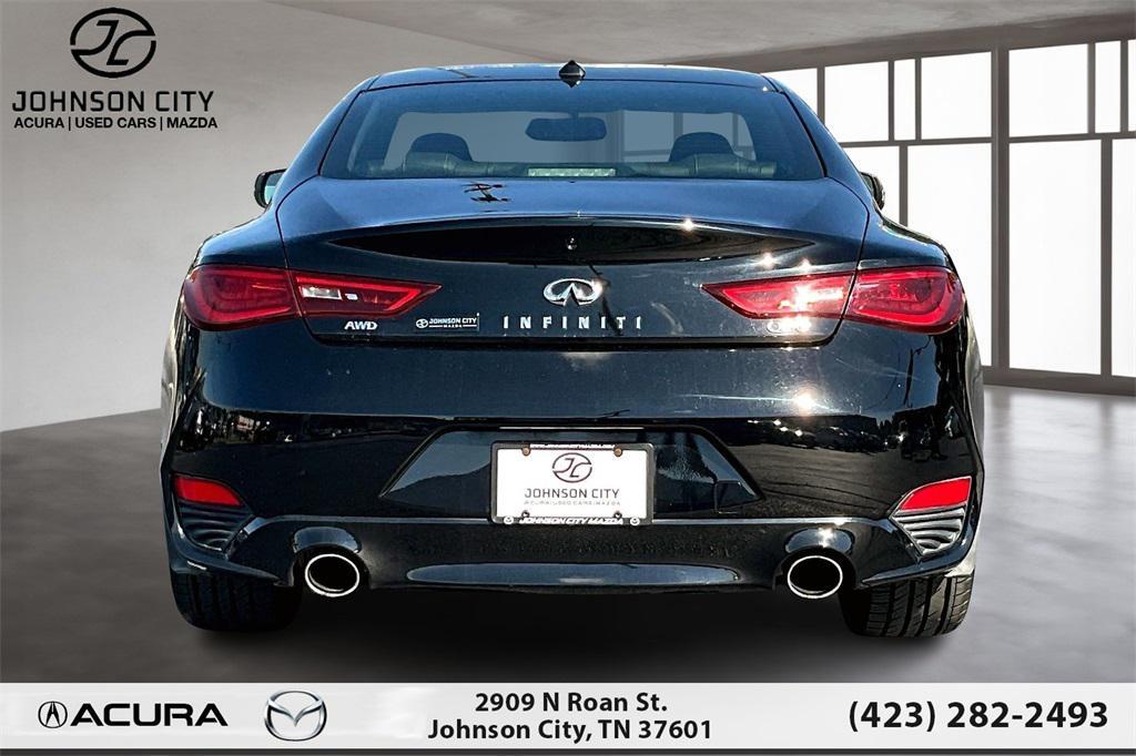used 2018 INFINITI Q60 car, priced at $20,655