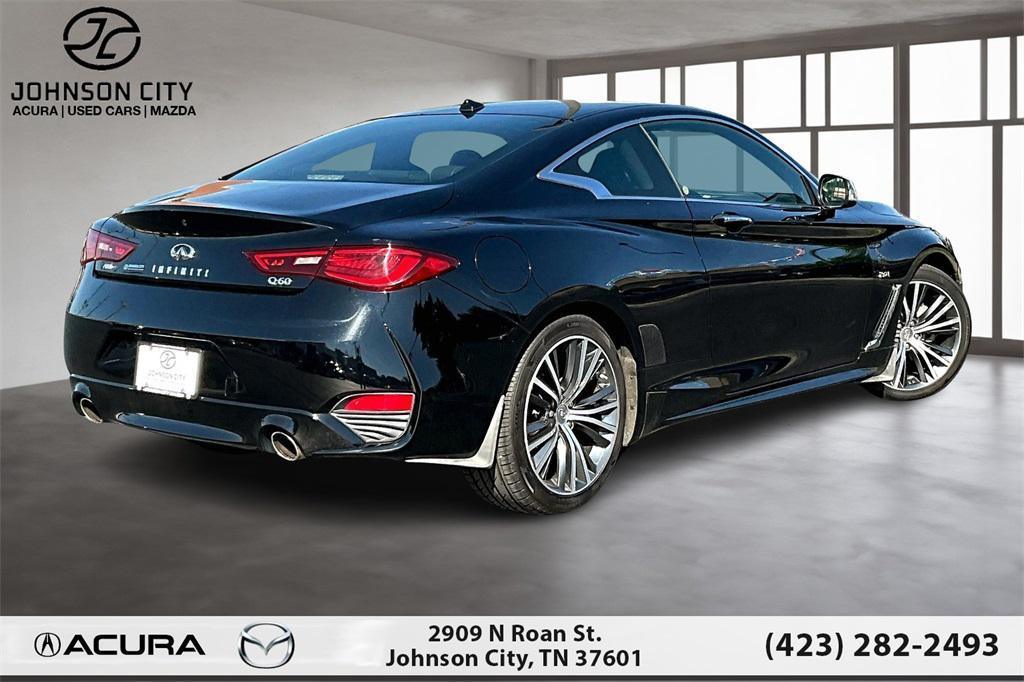 used 2018 INFINITI Q60 car, priced at $20,655