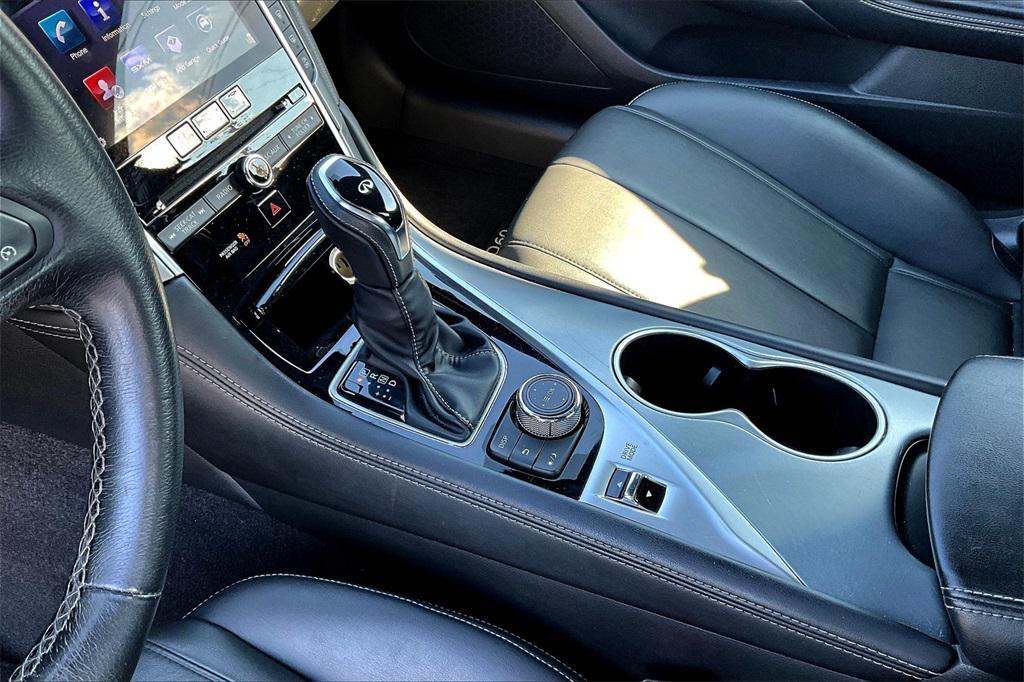 used 2018 INFINITI Q60 car, priced at $20,655