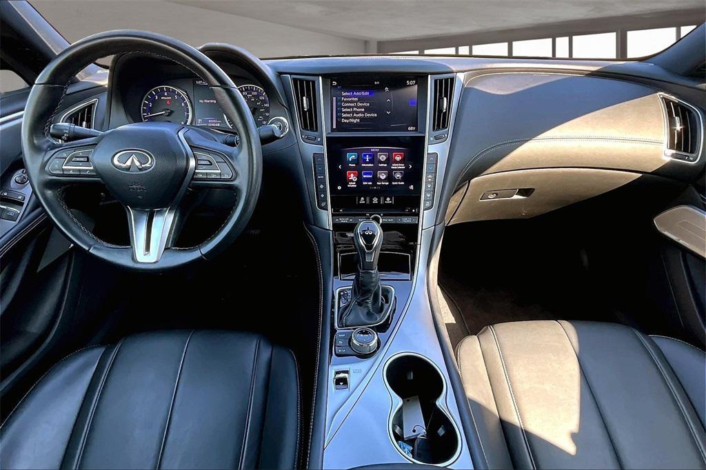 used 2018 INFINITI Q60 car, priced at $20,655