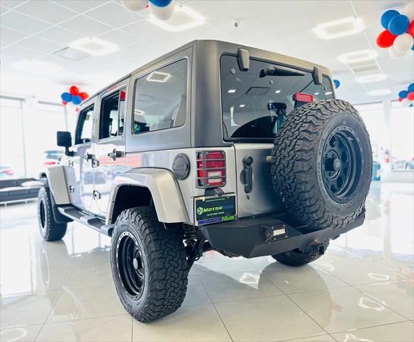 used 2015 Jeep Wrangler Unlimited car, priced at $20,995