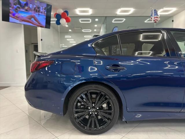 used 2018 INFINITI Q50 car, priced at $17,995