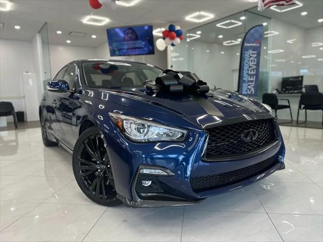 used 2018 INFINITI Q50 car, priced at $17,995