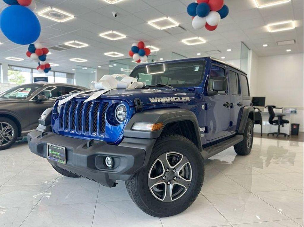 used 2019 Jeep Wrangler Unlimited car, priced at $24,895