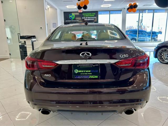 used 2018 INFINITI Q50 car, priced at $22,995