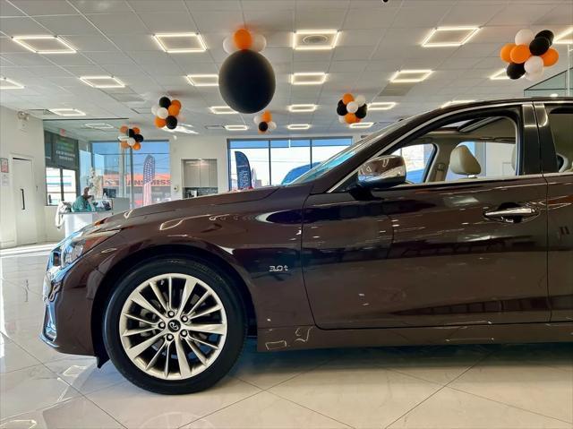 used 2018 INFINITI Q50 car, priced at $22,995