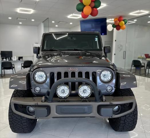 used 2016 Jeep Wrangler Unlimited car, priced at $20,995