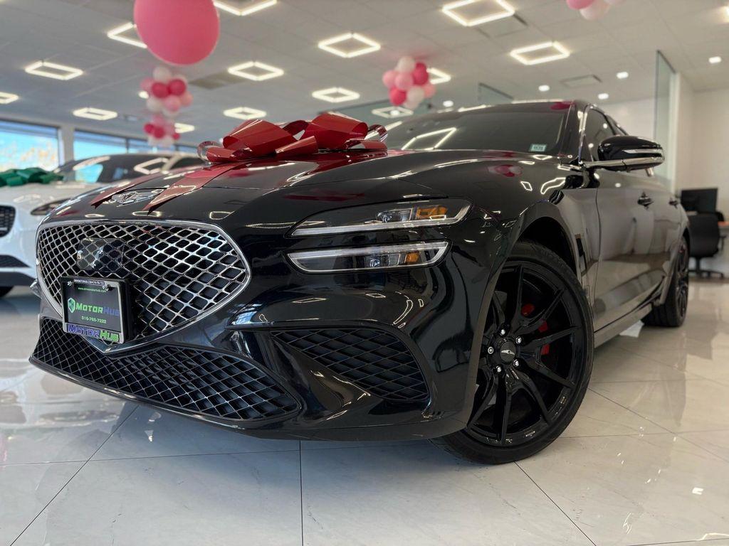 used 2022 Genesis G70 car, priced at $28,795