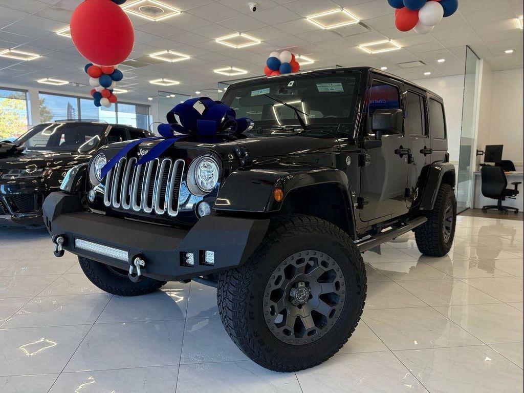 used 2017 Jeep Wrangler Unlimited car, priced at $22,595