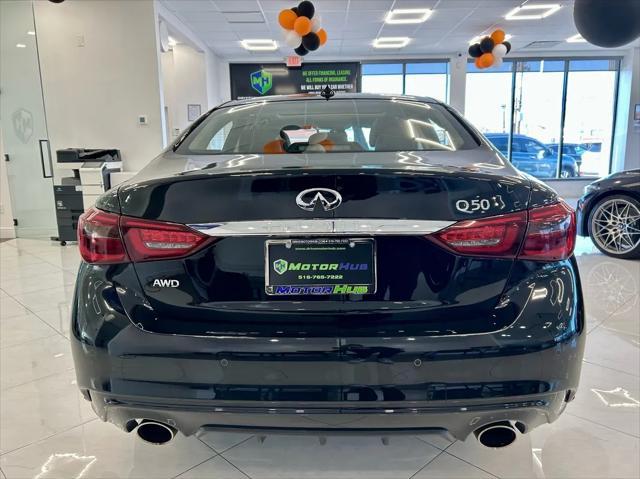 used 2021 INFINITI Q50 car, priced at $26,995