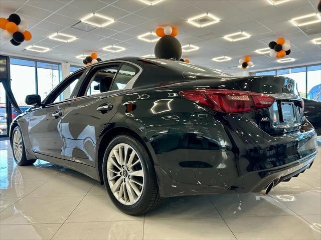 used 2021 INFINITI Q50 car, priced at $26,995