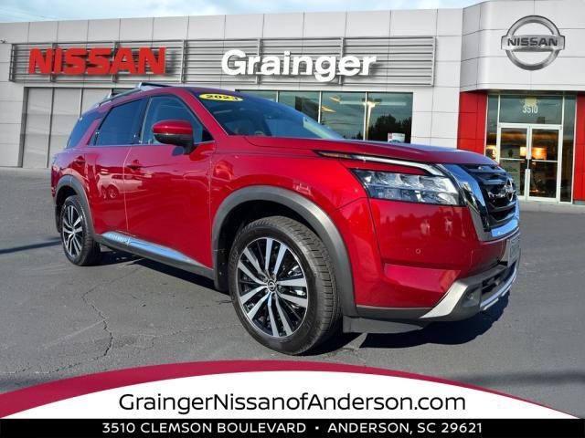 used 2023 Nissan Pathfinder car, priced at $41,100