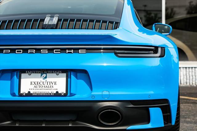 used 2022 Porsche 911 car, priced at $128,500