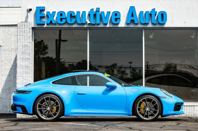 used 2022 Porsche 911 car, priced at $128,500