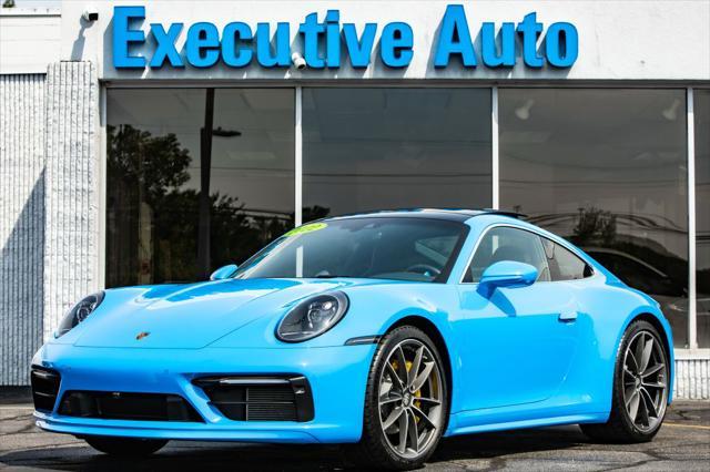 used 2022 Porsche 911 car, priced at $128,500