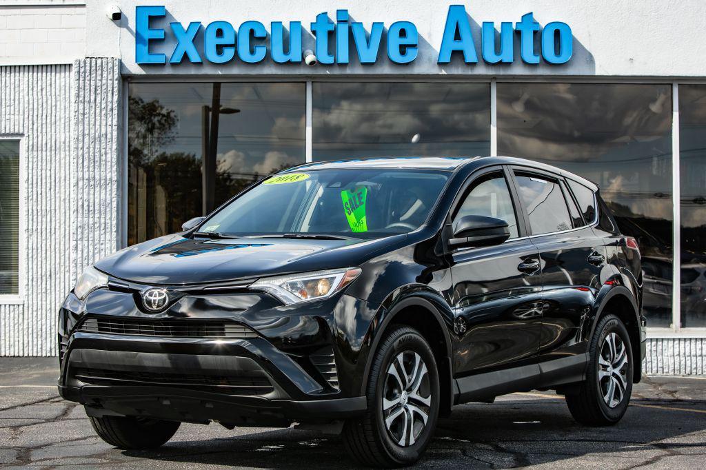 used 2018 Toyota RAV4 car, priced at $19,500