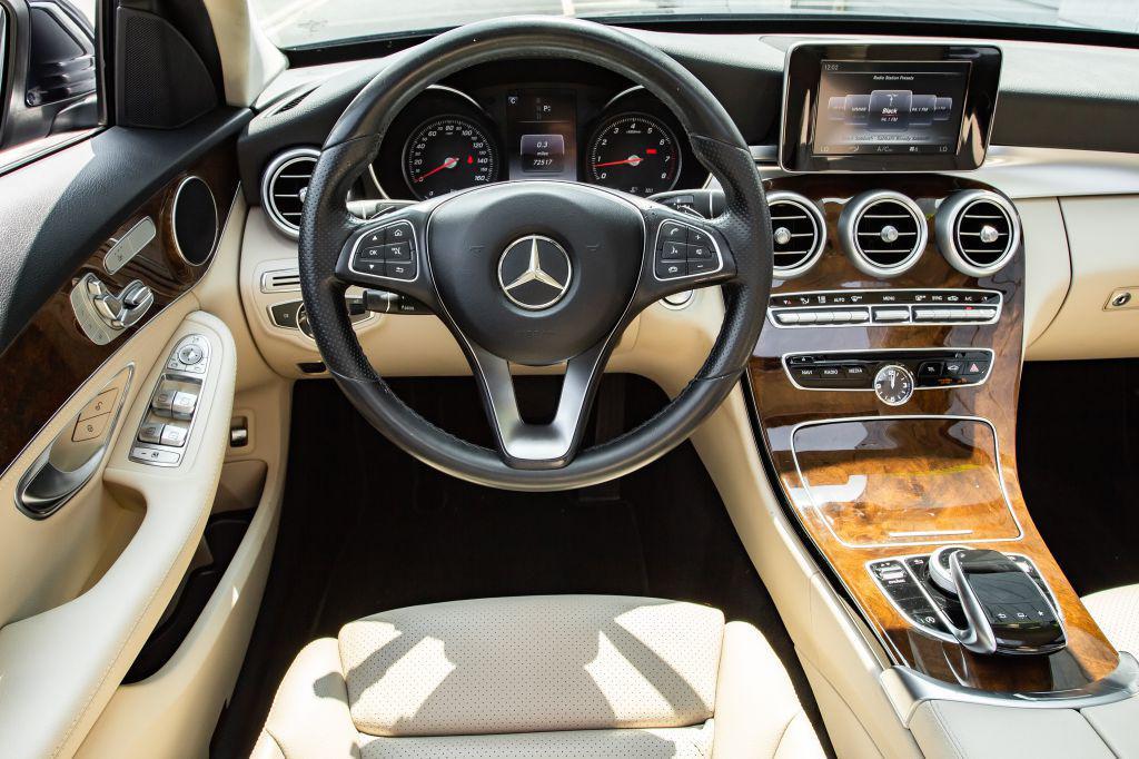 used 2016 Mercedes-Benz C-Class car, priced at $15,500