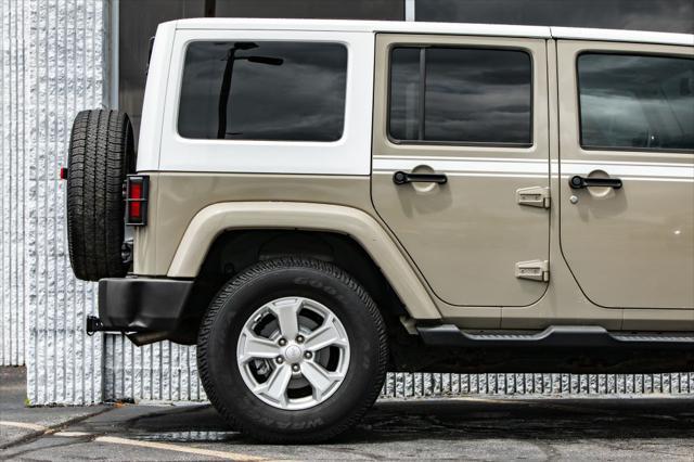 used 2017 Jeep Wrangler Unlimited car, priced at $21,900