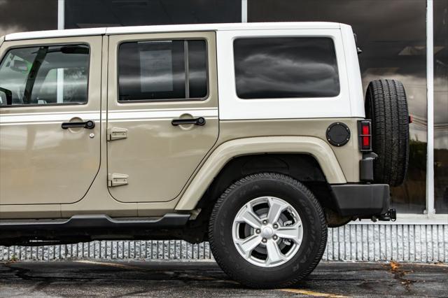 used 2017 Jeep Wrangler Unlimited car, priced at $21,900