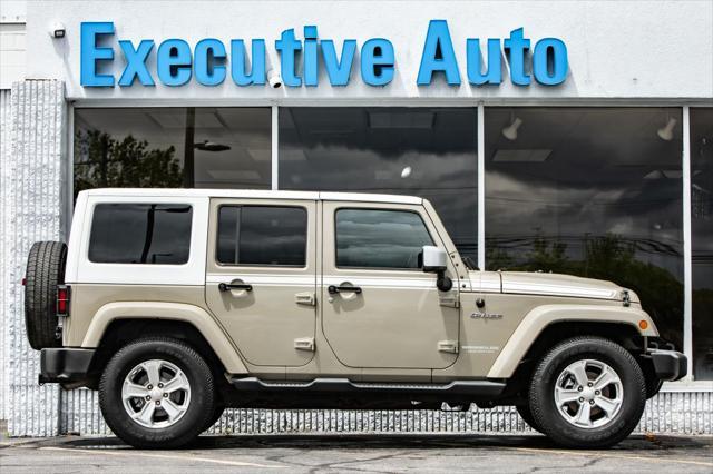 used 2017 Jeep Wrangler Unlimited car, priced at $21,900