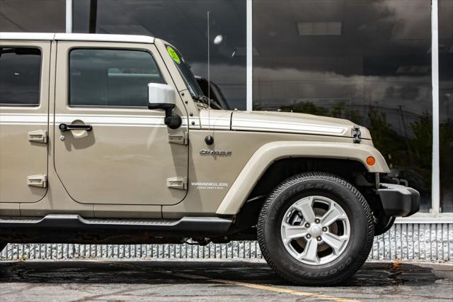 used 2017 Jeep Wrangler Unlimited car, priced at $21,900