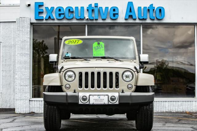 used 2017 Jeep Wrangler Unlimited car, priced at $21,900