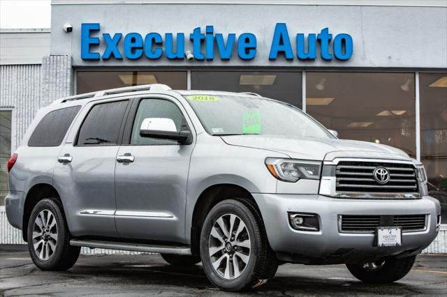 used 2018 Toyota Sequoia car, priced at $33,900