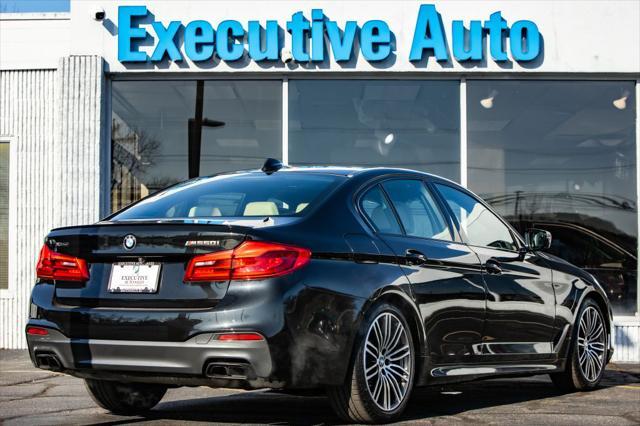 used 2020 BMW M550 car, priced at $39,999