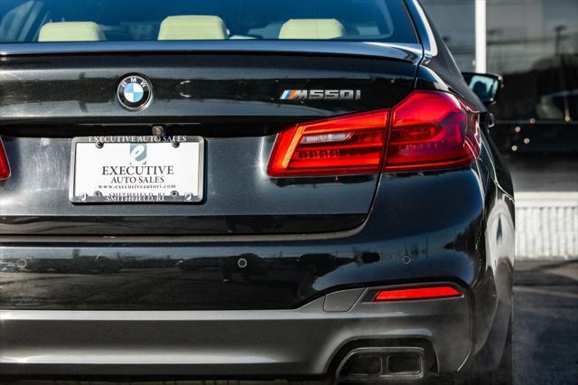 used 2020 BMW M550 car, priced at $39,999