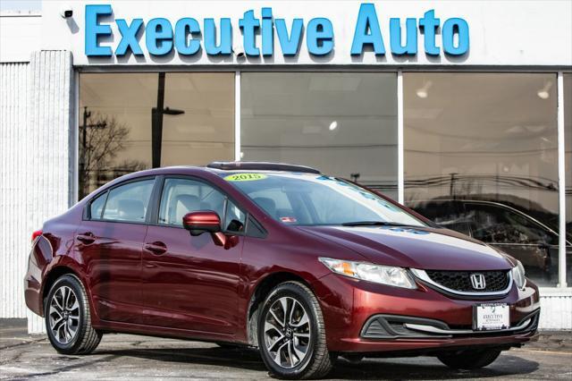 used 2015 Honda Civic car, priced at $11,999