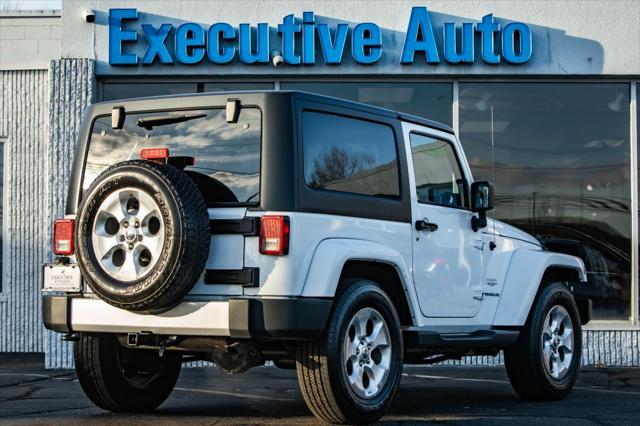 used 2015 Jeep Wrangler car, priced at $17,999