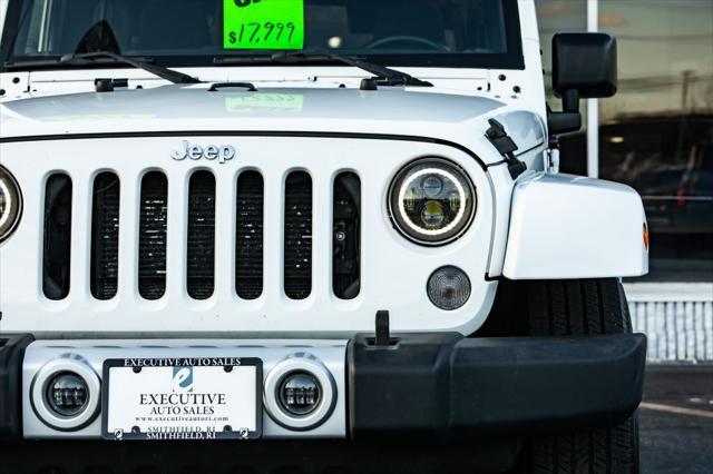 used 2015 Jeep Wrangler car, priced at $17,999