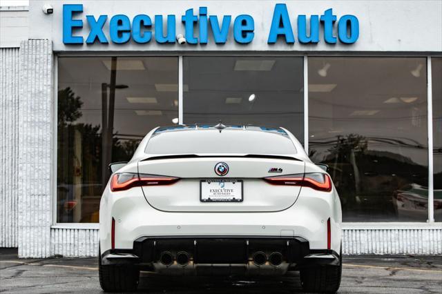 used 2022 BMW M4 car, priced at $69,900