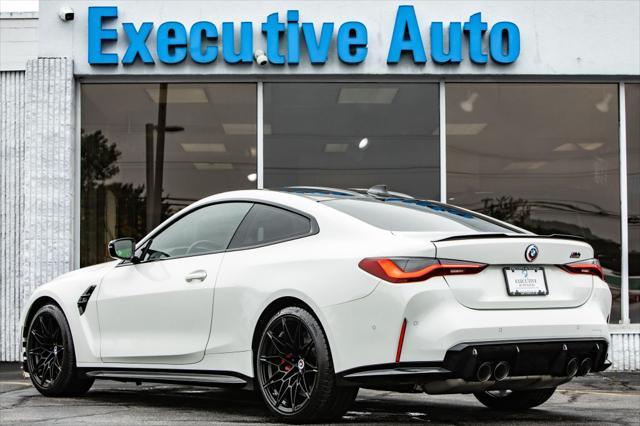 used 2022 BMW M4 car, priced at $69,900