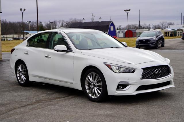 used 2021 INFINITI Q50 car, priced at $24,691