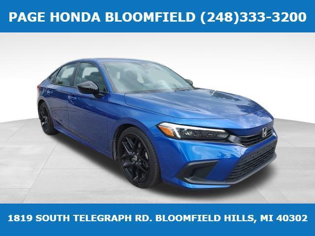 used 2023 Honda Civic car, priced at $24,400