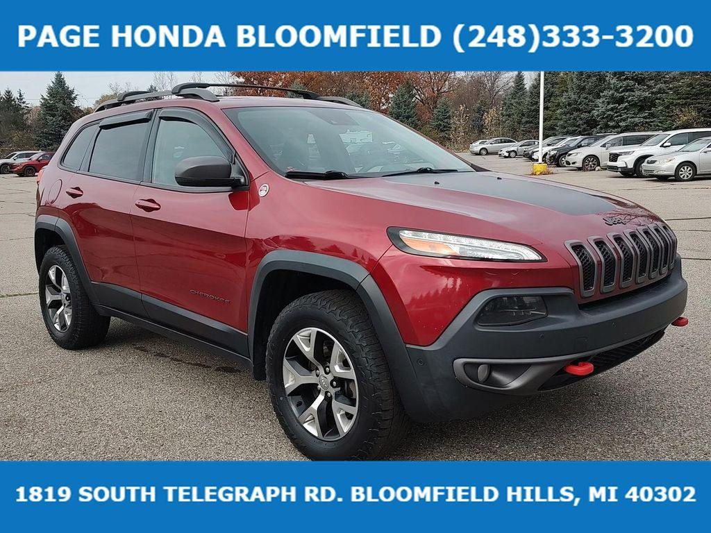 used 2015 Jeep Cherokee car, priced at $7,144